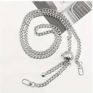 LOW START Stainless Steel Silver Chain Adjustable